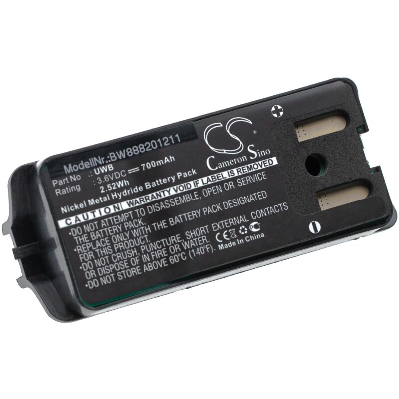 Vhbw - Batterie remplacement pour jay uwb pour radio talkie-walkie (700mAh, 3,6V, NiMH)