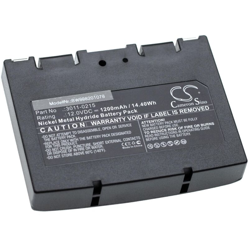 Batterie compatible avec Minelab Sovereign gt détecteur de métaux (1200mAh, 12V, NiMH) - Vhbw