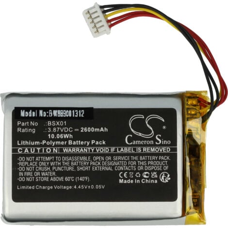 Batterie lithium rechargeable 3.7v 2600mha 491463533