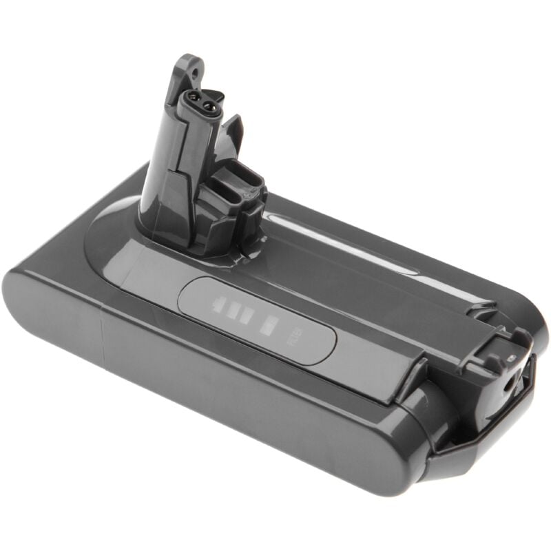 Batterie remplacement pour Dyson 969352-02, 969352-07, SV12, 206340 pour aspirateur gris (2500mAh, 25,2V, Li-ion) - Vhbw