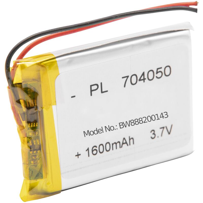 Batterie remplacement pour Fatboy PN704050 pour lampe de table (1600mAh, 3,7V, Li-polymère) - Vhbw