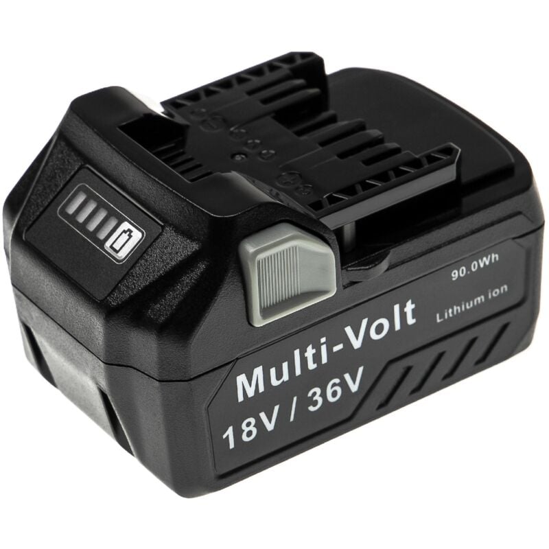 Batterie remplacement pour HiKOKI BSL36A18, BSL36B18 pour outil électrique (5000 / 2500 mAh, Li-ion, 18 / 36 v) - Vhbw