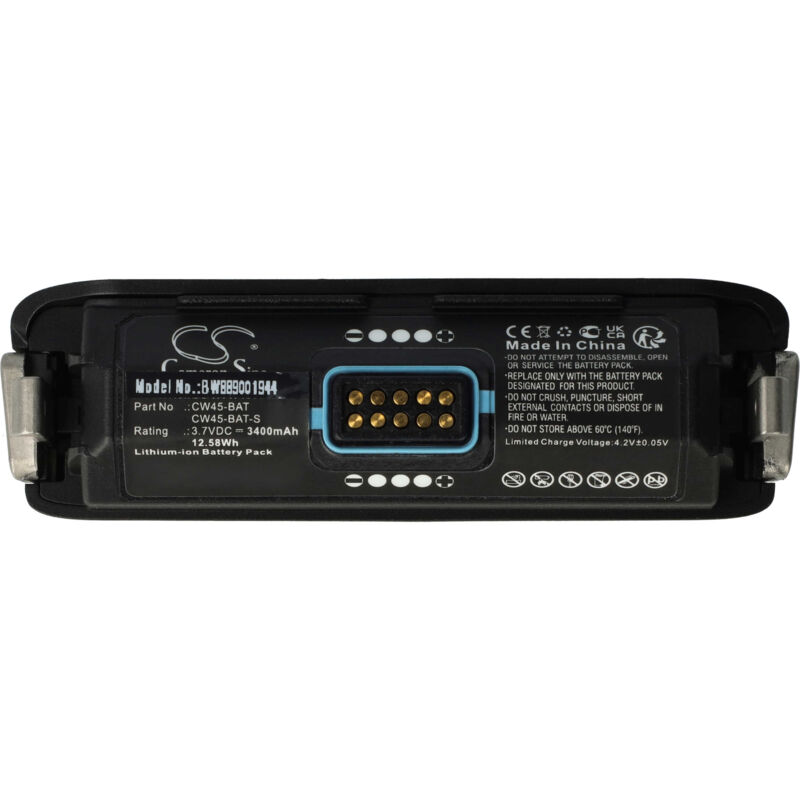 Batterie remplacement pour Honeywell CW45-BAT, CW45-BAT-S pour ordinateur mobile pda scanner (3400mAh, 3,7V, Li-ion) - Vhbw