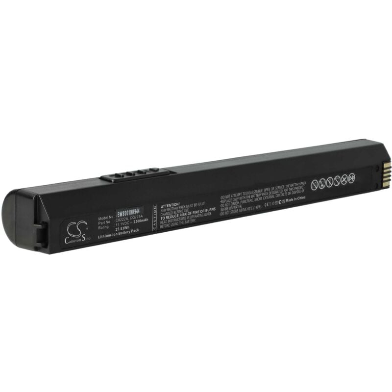 Vhbw - Batterie remplacement pour hp C8222A, C8263A, CQ775-80001 pour imprimante, scanner, imprimante d'étiquettes (2200mAh, 11,1V, Li-ion)