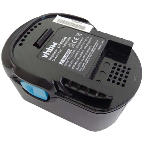 vhbw Batterie remplacement pour L1420R, L1430, L1430L, L1430R, M1430R, MX14.4 pour outil électrique (4000 mAh, Li-ion, 14,4 V)