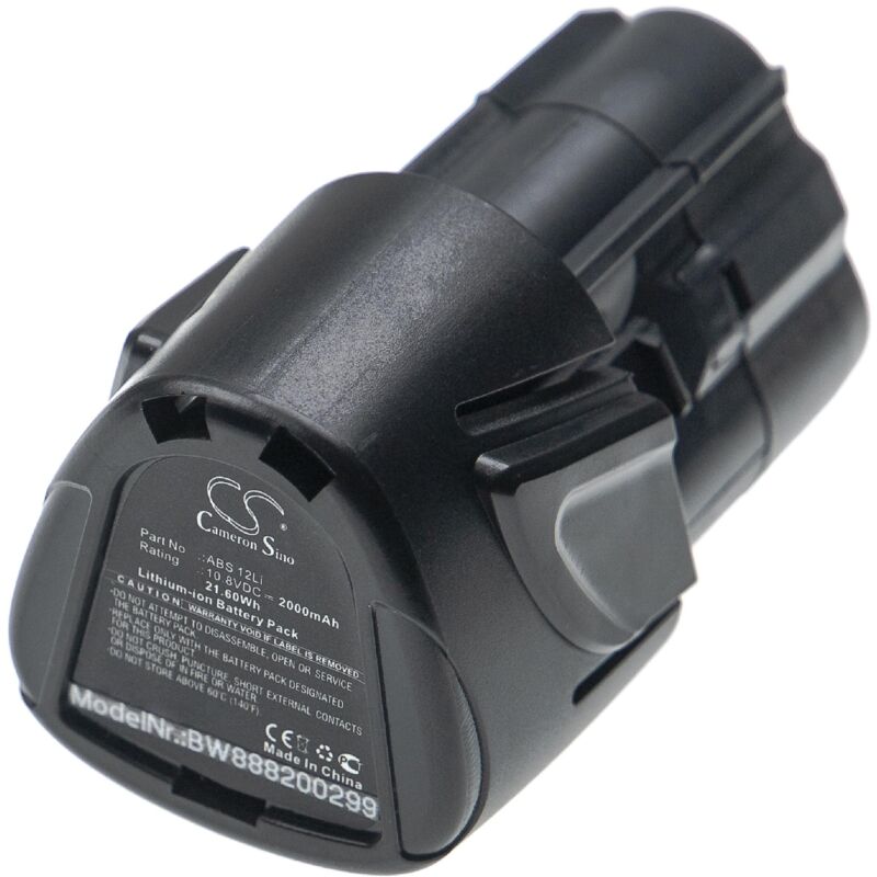 Batterie remplacement pour Lux Tools abs 12Li pour outil électrique (2000mAh Li-ion 10,8V) - Vhbw