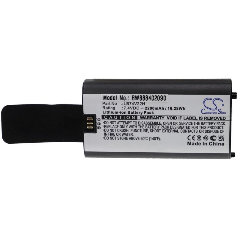 Batterie remplacement pour Newland LB74V22H pour scanner de code-barre pos (2200mAh, 7,4V, Li-ion) - Vhbw