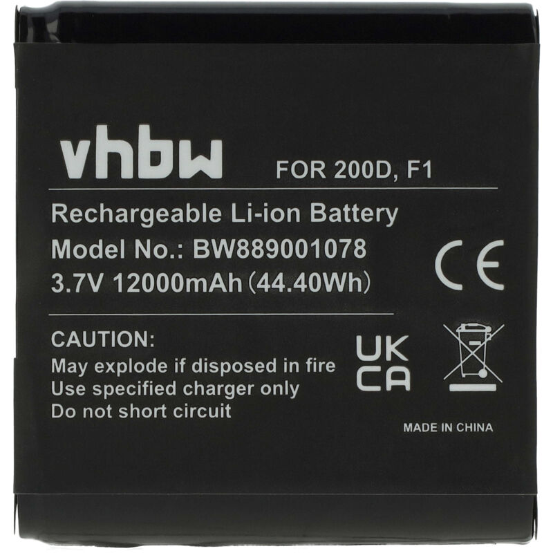 Vhbw - Batterie remplacement pour Pure ChargePAK F1, F1 pour radio (12000mAh, 3,7V, Li-ion)