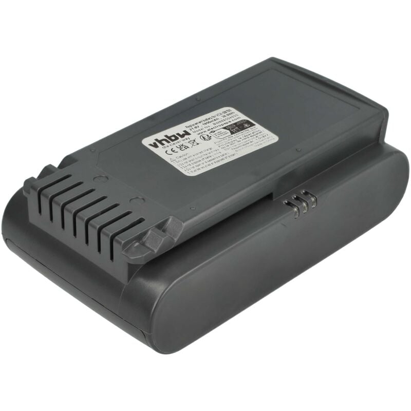 Vhbw - Batterie remplacement pour Samsung 8806092219397, VCASBTA60, VCA-SBTA60 pour aspirateur noir (1800mAh, 21,6V, Li-ion)