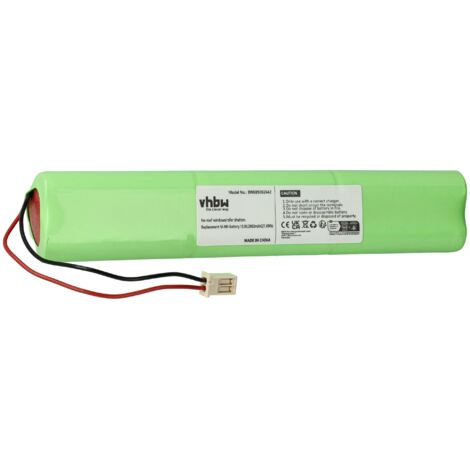 vhbw Batterie remplacement pour Velux 946930, 946933 pour volet roulant de fenêtre (2000mAh, 10,8V, NiMH, avec câble)