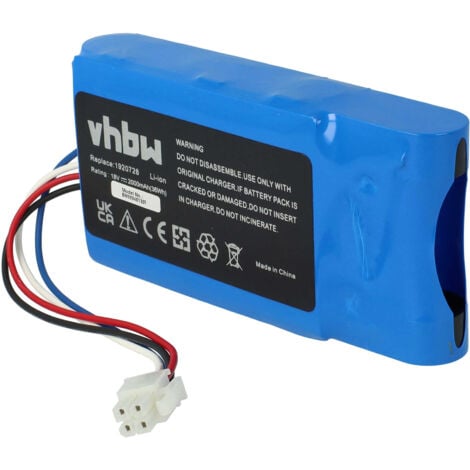 vhbw Batterie remplacement pour Yard Force 1920726 pour tondeuse à gazon (2000mAh, 18V, Li-ion)