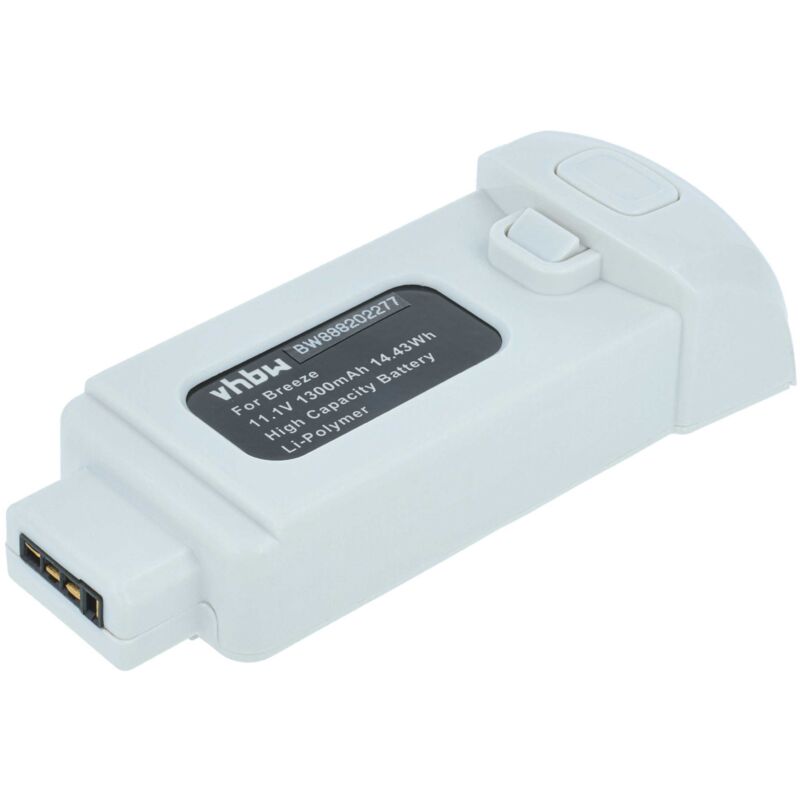 Batterie remplacement pour Yuneec FCA105001 pour drone (1300mAh, 11,1V, Li-polymère) - Vhbw