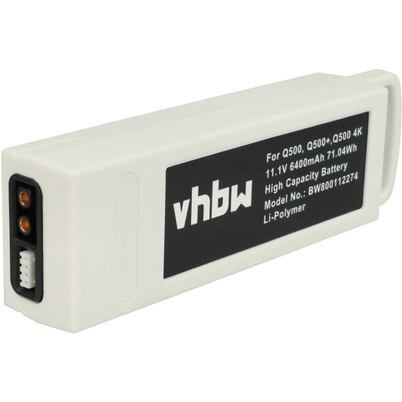 Batterie remplacement pour Yuneec YUNQ500105 pour drone (6300mAh, 11,1V, Li-polymère) - Vhbw