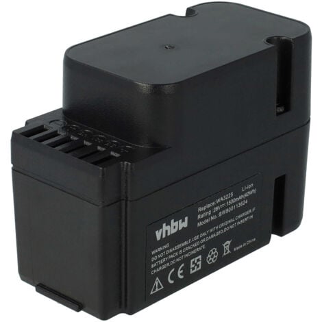 vhbw Batterie tonteuse robot compatible avec Worx Landroid M1000 WG791E.1, M1000i WG796E.1, M500 WG754E, M800 WG790E.1 - remplacement pour WA3225, WA3565 - (Li-Ion, 1500mAh, 28V)