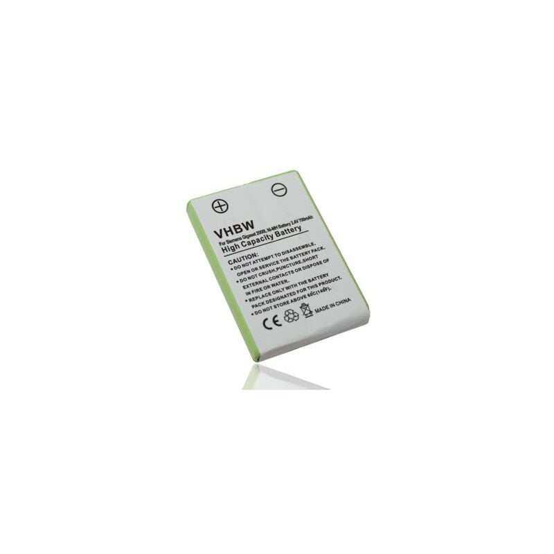 Vhbw - Battery compatible with DeTeWe Open Phone 21 Wireless Landline Phone (700 mAh, 2.4 v, NiMH)