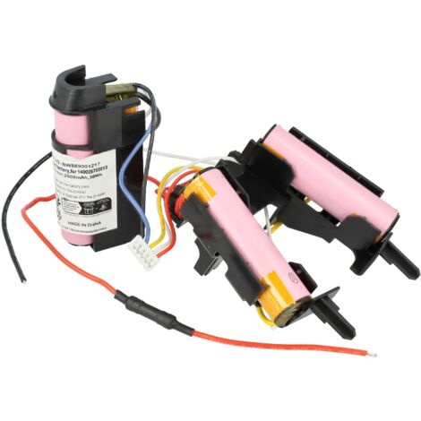 vhbw Battery compatible with Electrolux ZB3105 900273762, 900940861, 90027376200, 90094086100, Vacuum Cleaner (2500mAh, 14.4 V, Li-ion)