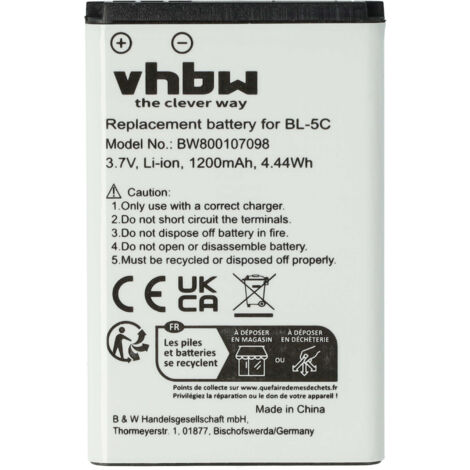 Vhbw 2x Battery Compatible With Siemens Gigaset SL3, SL37H, SL2 Professional, SL37, SL370, SL375 Wireless Landline Phone (700mAh, 3.7 V, Li-Ion
