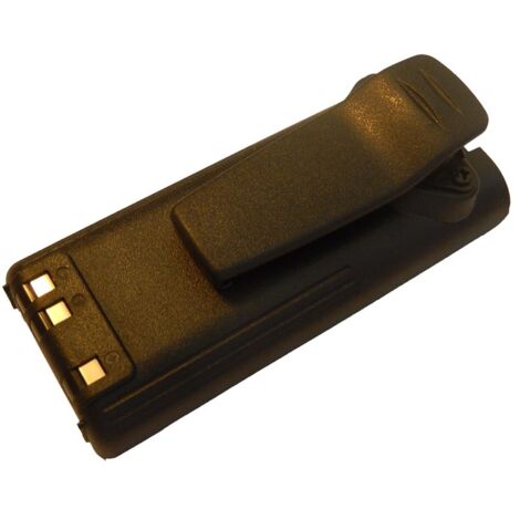 vhbw Battery compatible with Icom IC-A24, IC-F11, IC-F11BR, IC-A6, IC-A6E, IC-A24E Radio, Walkie-Talkie (2500 mAh, 7.2 V, NiMH) + Belt Clip