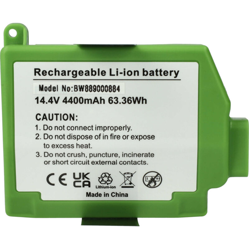 Battery compatible with iRobot Roomba s9, S9+ Home Cleaner (4400mAh, 14.4 v, Li-ion) - Vhbw