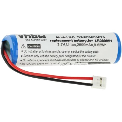 vhbw Battery compatible with Land Rover Discovery 5 (2017+) 2.0 Turbo Petrol AJ200P, 2.0 Turbo Diesel Vehicle (2600 mAh, 3.7 V, Li-Ion)