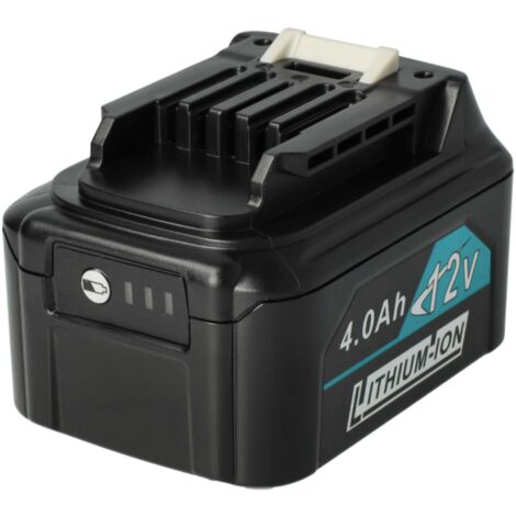 vhbw Battery compatible with Makita CG100D, 12V MAX CXT, CG100, CL106FD, CG100DZA, CG100DWAEA, CG100DSYEX Power Tools (4000 mAh, Li-Ion, 12 V)