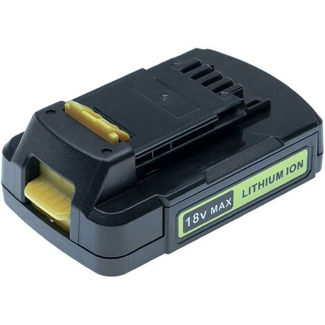 vhbw Battery compatible with Stanley FMC625D2, FMC645D2, FMC675B, FMC675B-XE, FMC688L Electric Power Tools (2000 mAh, Li-Ion, 18 V)