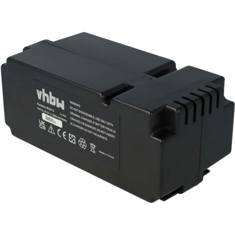 vhbw Battery compatible with Yard Force X100i, SA900B, X80i, X50i Lawnmower (3000mAh, 25.2 V, Li-ion)