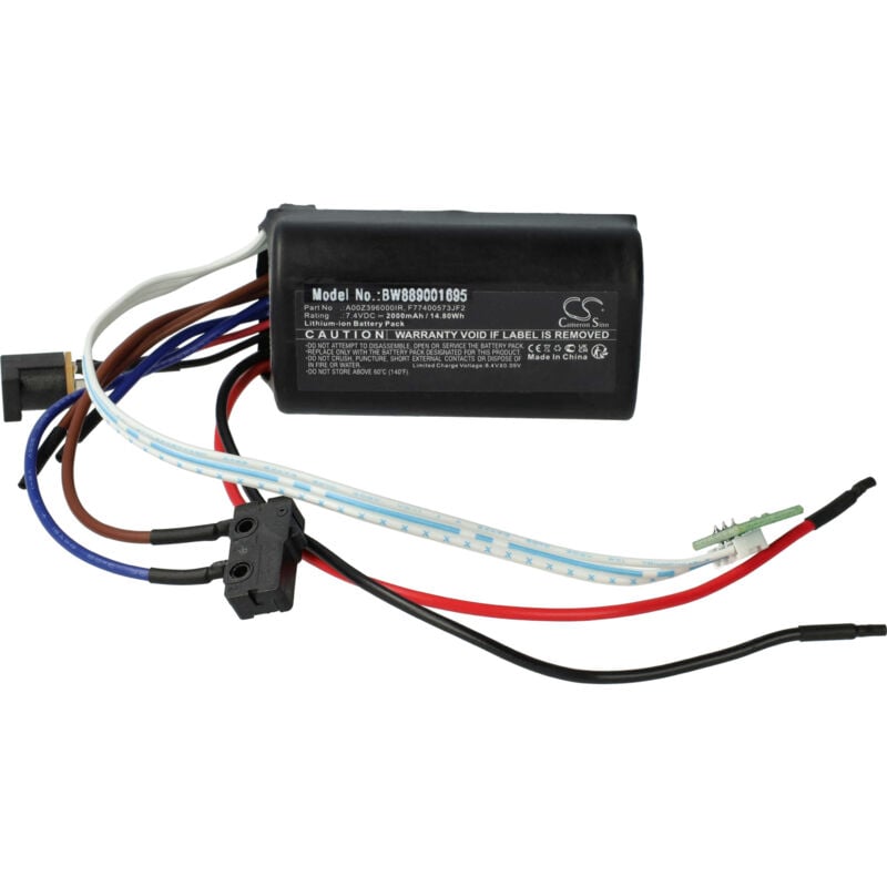 Battery Replacement for al-ko A00Z396000IR for (2000mAh, 7.4 v, Li-ion) - Vhbw