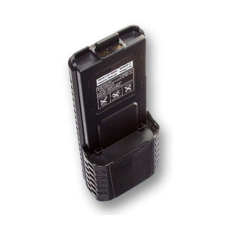 vhbw Battery Replacement for Baofeng BL-5 for Radio, Walkie-Talkie (2800 mAh, 7.4 V, Li-ion)