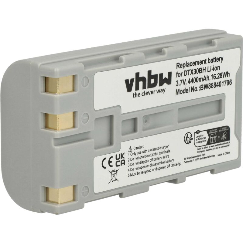 Vhbw - Battery Replacement for Casio HA-G20BAT, HBM-CAS3000L, FJ50L1-G for Barcode Scanner pos (3000 mAh, 7.4 v, Li-Ion)