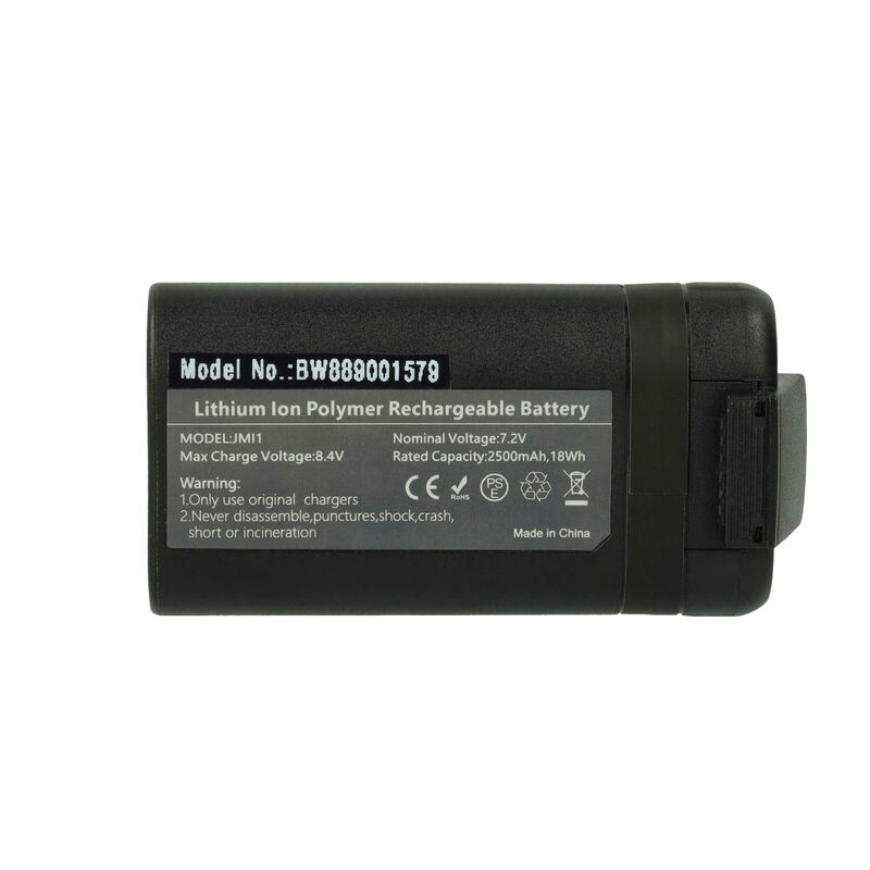 vhbw Battery Replacement for DJI 198151, 1000007355 for Drone Multicopter Quadrocopter (2500mAh, 7.4 V, Li-ion)