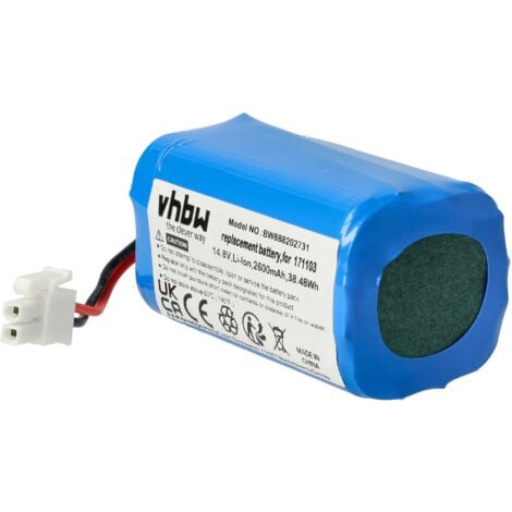Rechargeable Battery, 7.4 V, Lithium Ion, 2.25 Ah, Connector