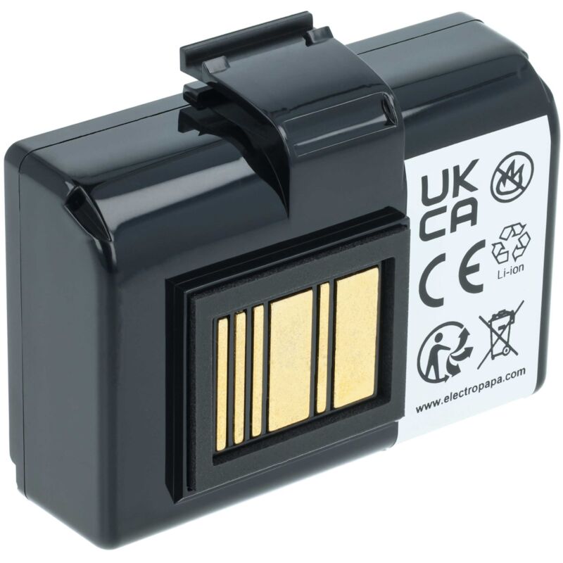 Vhbw - Battery compatible with Zebra ZQ630 rfid, ZR628, ZR638 Printer Copier Scanner Label Maker (3400mAh, 7.4 v, Li-Ion)