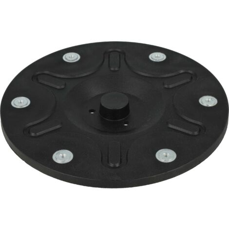 vhbw Blade Disc compatible with Segway Navimow i105E, i110n, i108E Lawn Mower - Black