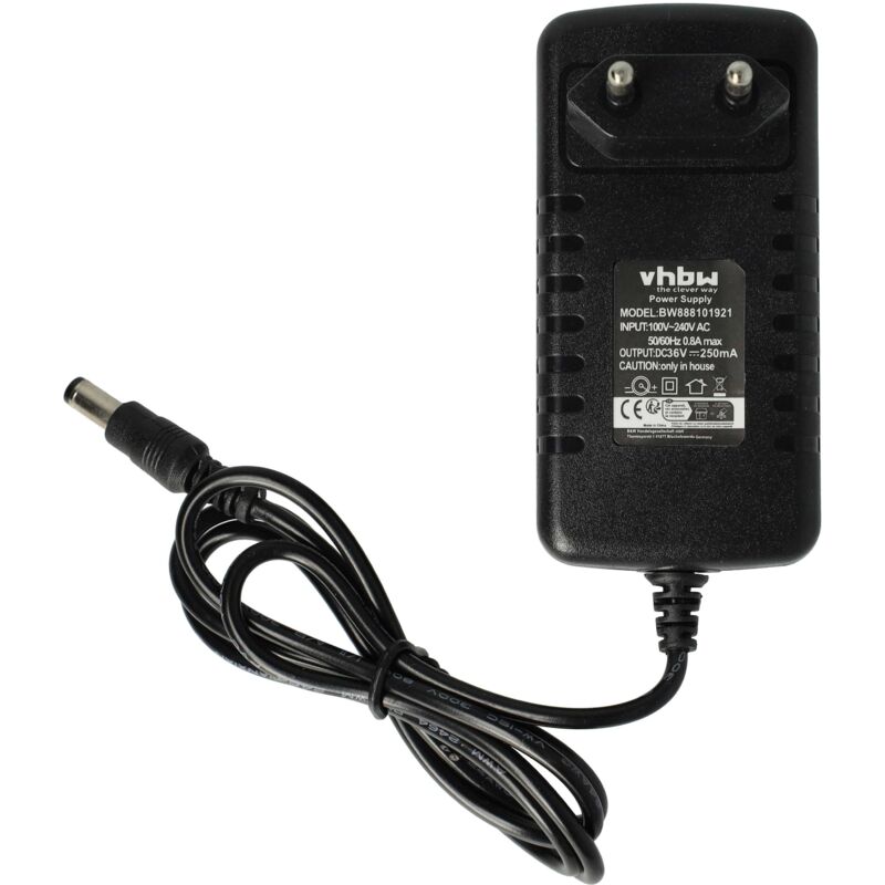 VHBW Chargeur pour aspirateur compatible avec Hoover ATN264R 011 aspirateur &agrave; main, 144cm - 