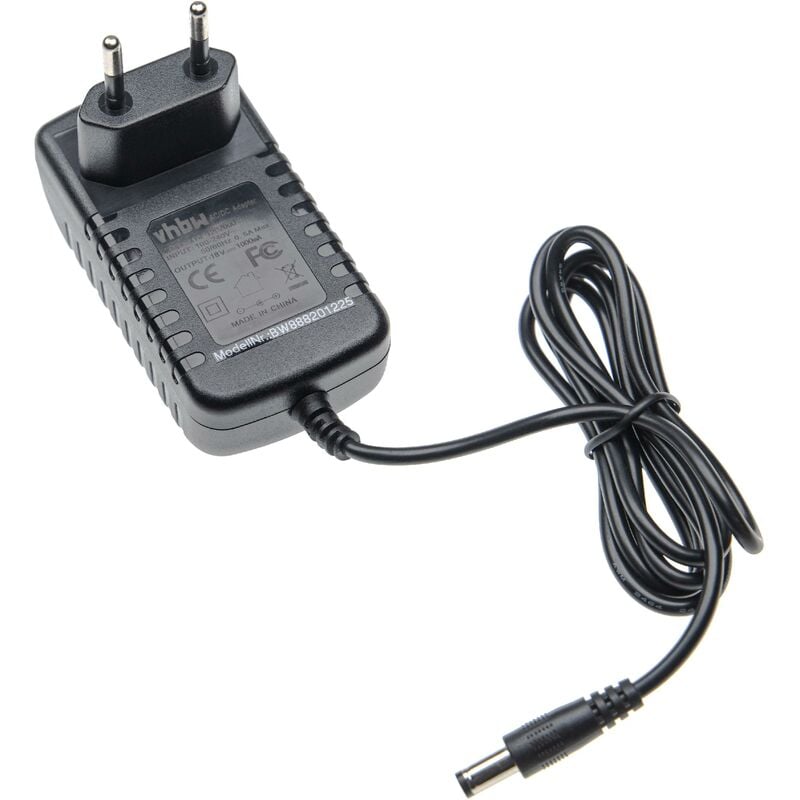 Bloc d'alimentation, chargeur pour aspirateur compatible avec Philips PowerPro Duo FC6162/01, FC6162/02 aspirateur à main - Vhbw