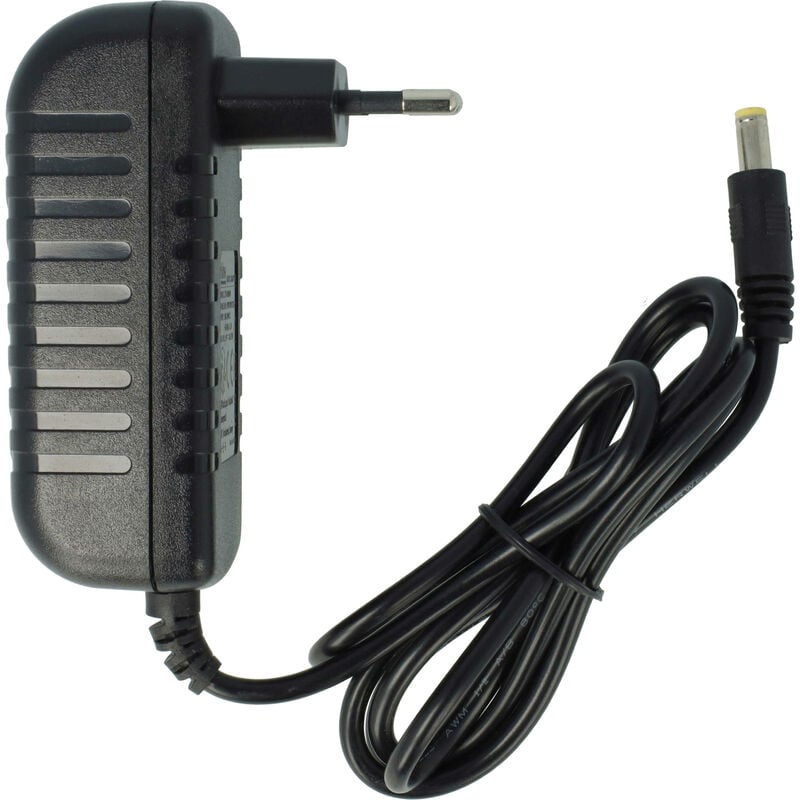 Bloc d'alimentation compatible avec Line 6 Firehawk fx, hx Effects, hx Stomp téléphone fixe - Câble de 110 cm - Vhbw