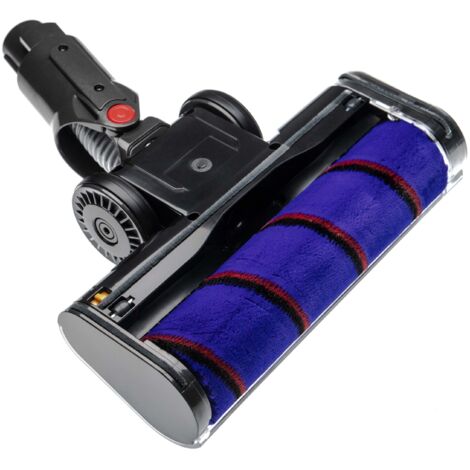 vhbw bocchetta spazzola soft per pavimenti compatibile con Dyson V7, V8, V15 Detect Complete aspirapolvere, con rullo morbido, 25 cm