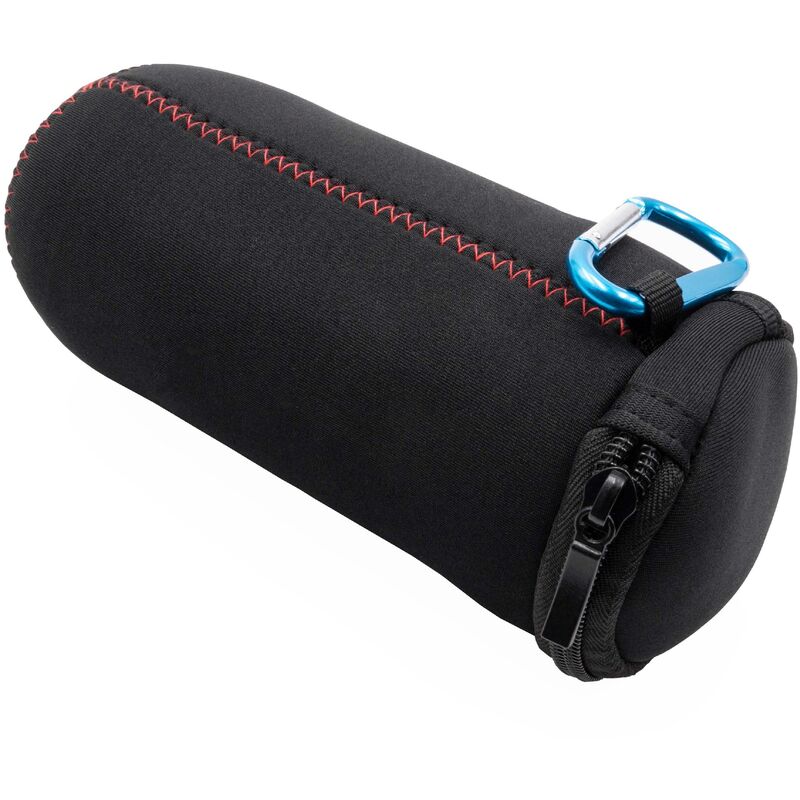 

Bolsa funda estuche compatible con Logitech UE Boom cajas de sonido bluetooth negro forro interior suave - Vhbw
