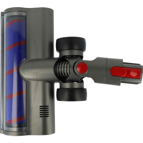 vhbw Boquilla turbo cepillo suave compatible con Dyson V10, V11, V11 Outsize, V15 Detect Absolute aspiradora, 26,2 cm, con rodillo suave