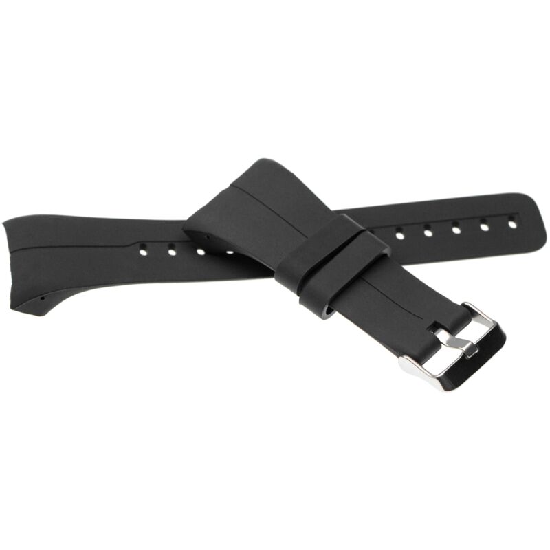 bracelet compatible avec Polar M400, M430 montre connectée - 14,5 + 8,9 cm silicone noir - Vhbw
