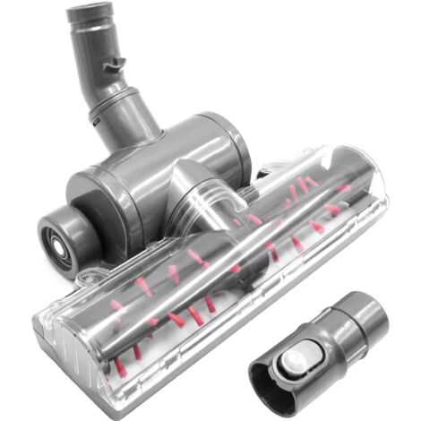 Vhbw – Buse pour aspirateur avec connexion ronde 32 mm – Compatible Dyson – Largeur 27,6 cm – Rouleaux à roulement lisse pour nettoyage efficace