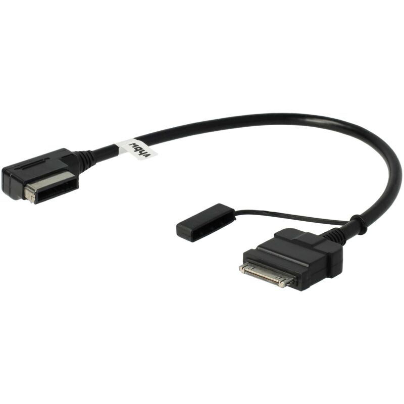 

Cable adaptador AUX Line In radio de coche compatible con Audi A1, A3, A4, A5, A6, A8, Q5, Q7, TT - Vhbw