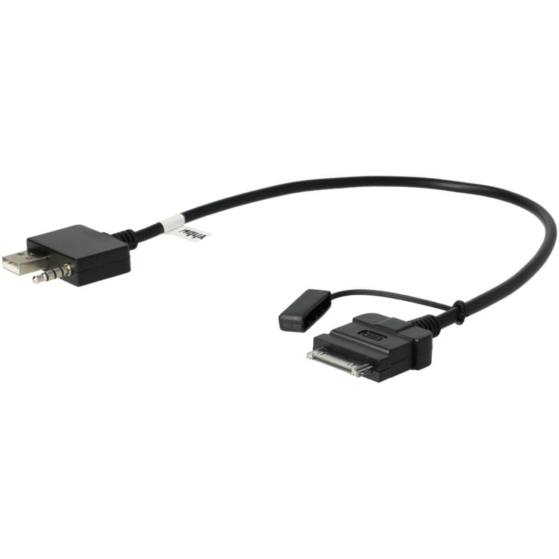 

Cable adaptador AUX Line In radio de coche compatible con Kia Sedona, Soul, Sportage vehículo - USB - Vhbw