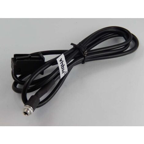vhbw Cable adaptador AUX Line In radio coche adecuado para Toyota