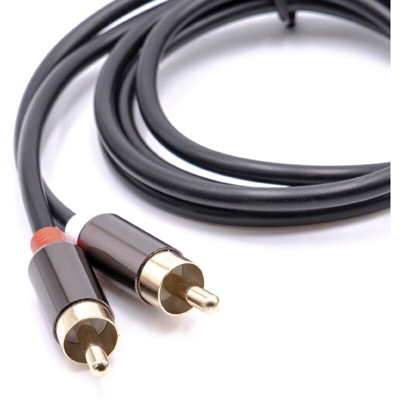 

Cable adaptador estéreo audio de 3,5mm a 2x conector RCA (cinch), cable en Y - Vhbw