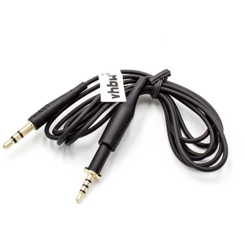 

Cable audio AUX a conector jack de 3,5mm para AKG K430, K450, K451, K452, K480, K490, K495, Q460 auriculares, 110cm - Vhbw