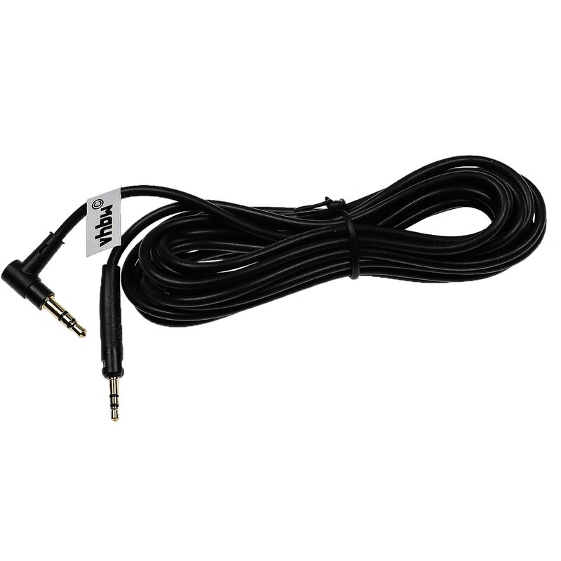 

Cable audio AUX compatible con AKG K840, K840KL, K845, K845BT, N90, N90Q, Y40 auriculares - Cable audio 3,5 mm (clavija jack) - Vhbw