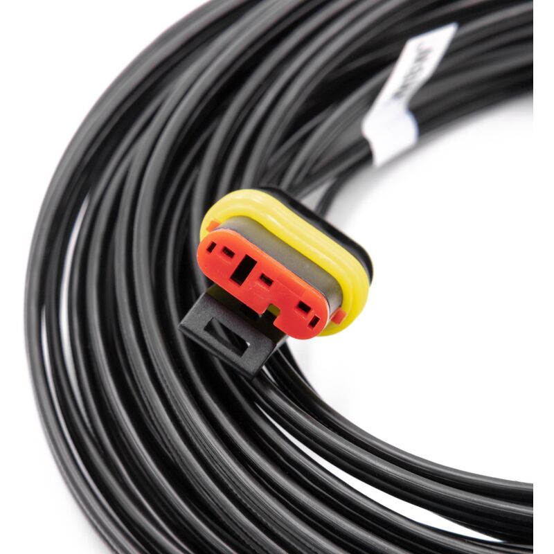 vhbw Câble basse tension 10m pour tondeuses et robots-tondeuses compatible avec Gardena Robotic SILENO life (2019)
