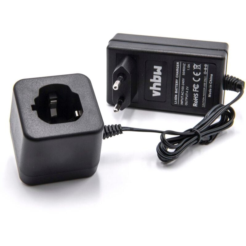 Vhbw - Chargeur compatible avec Hitachi / HiKOKI db 3DL, db 3DL2, nt 50GS, nt 65GA, nt 65GB, nt 65GS batteries Li-ion d'outils (3,6V)
